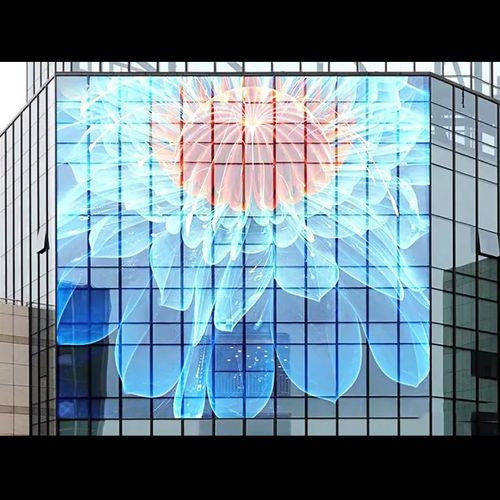 P3.97-7.81 LED Video Duvar Ekranı Kiralama Şeffaf Tam Renkli