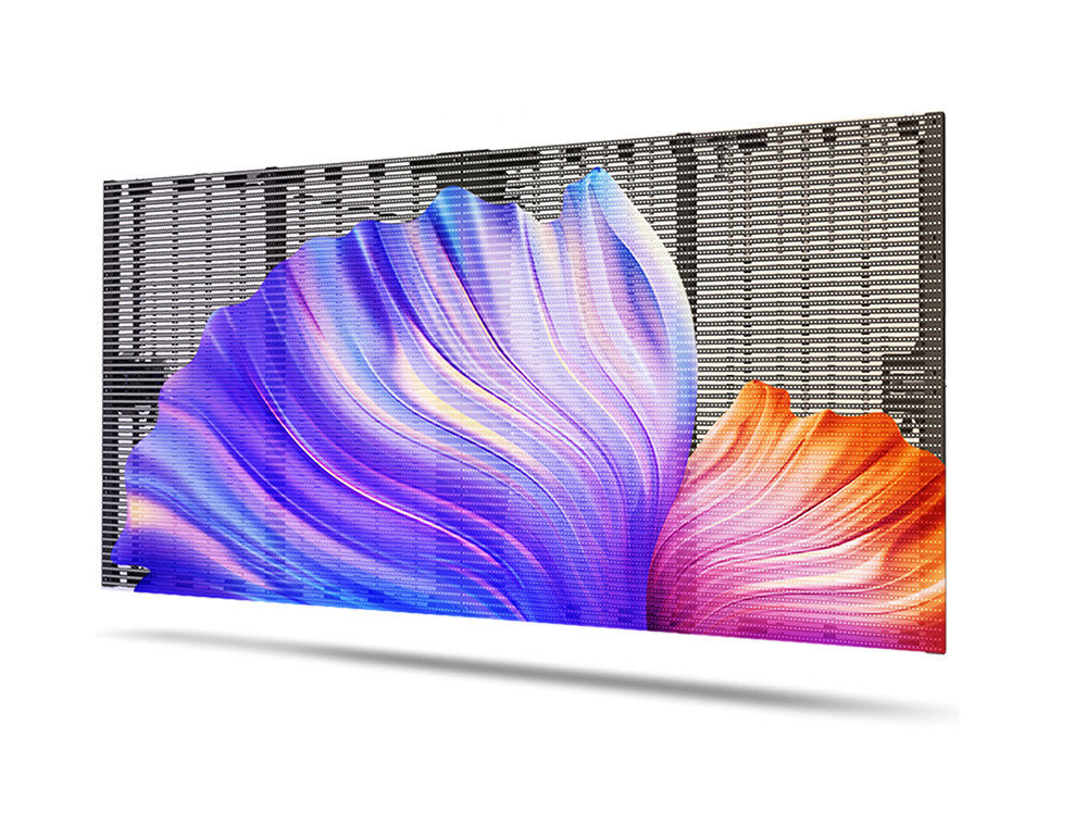 P2.6-5.2 HD Şeffaf LED Ekran Paneli 2500nits Asılı Kurulum