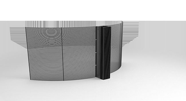 P2.6-5.2 HD Şeffaf LED Ekran Paneli 2500nits Asılı Kurulum