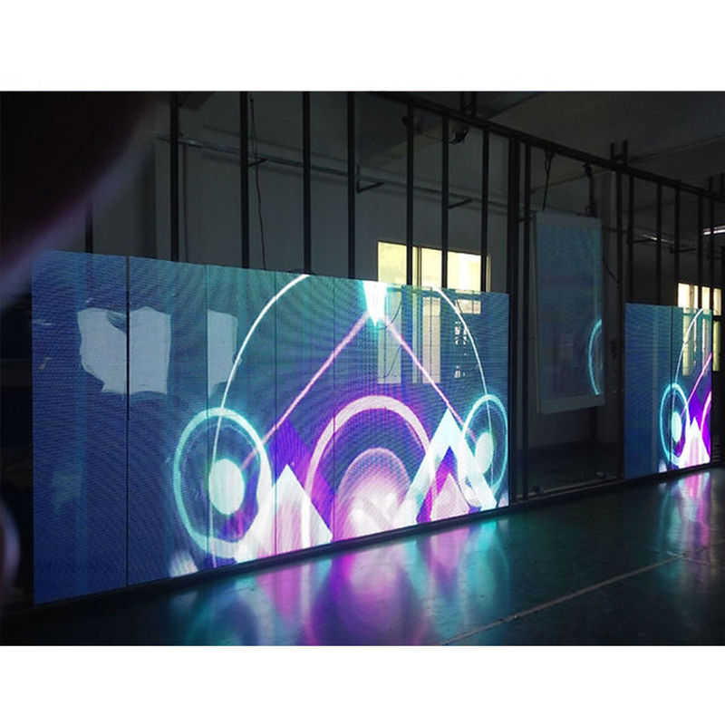 4K İnce Şeffaf LED Ekran Paneli Çok Renkli Yüksek Açıklık