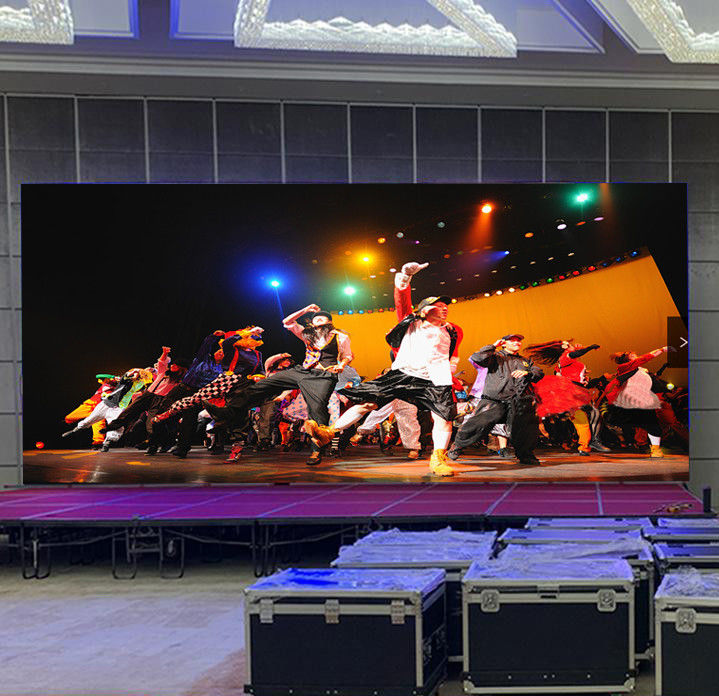 Kapalı konser kiralama LED ekranı P4.81 Çok amaçlı tam renkli