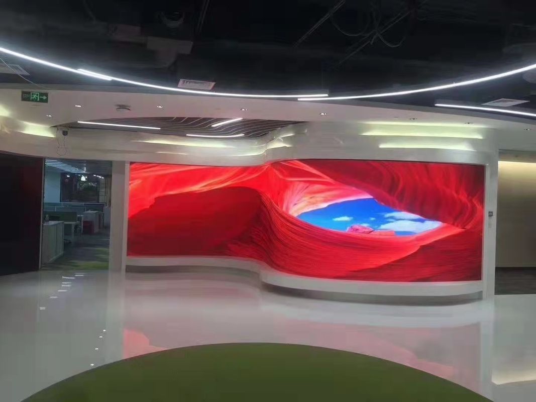 HD Reklam Dahili LED Ekran Tam Renk 16bit Parlaklık