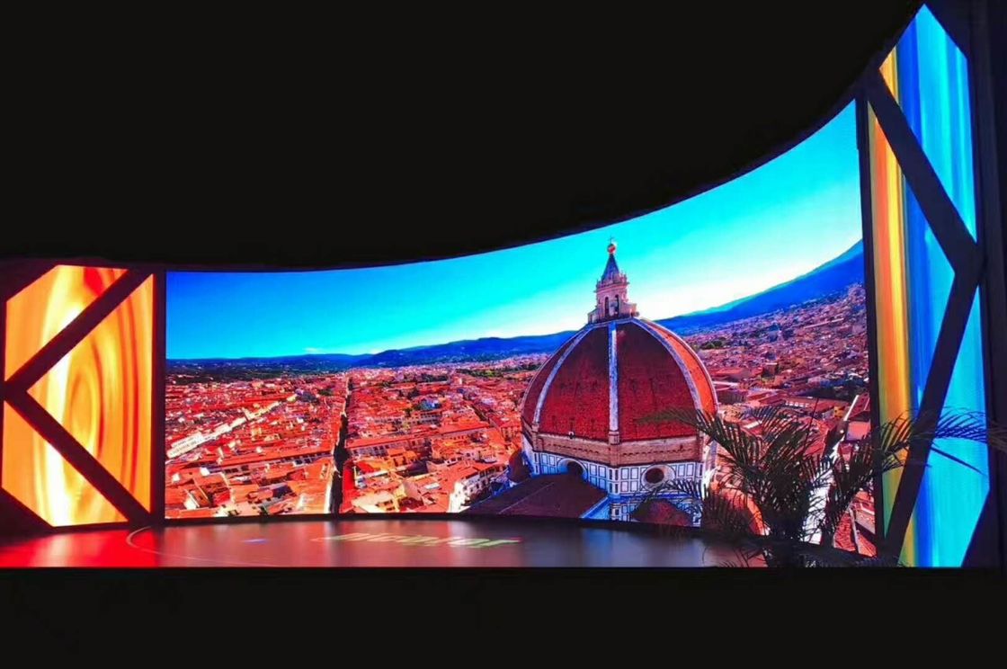 160x320mm Sahne LED Video Duvar Etkinlikler için Çok fonksiyonel Esnek