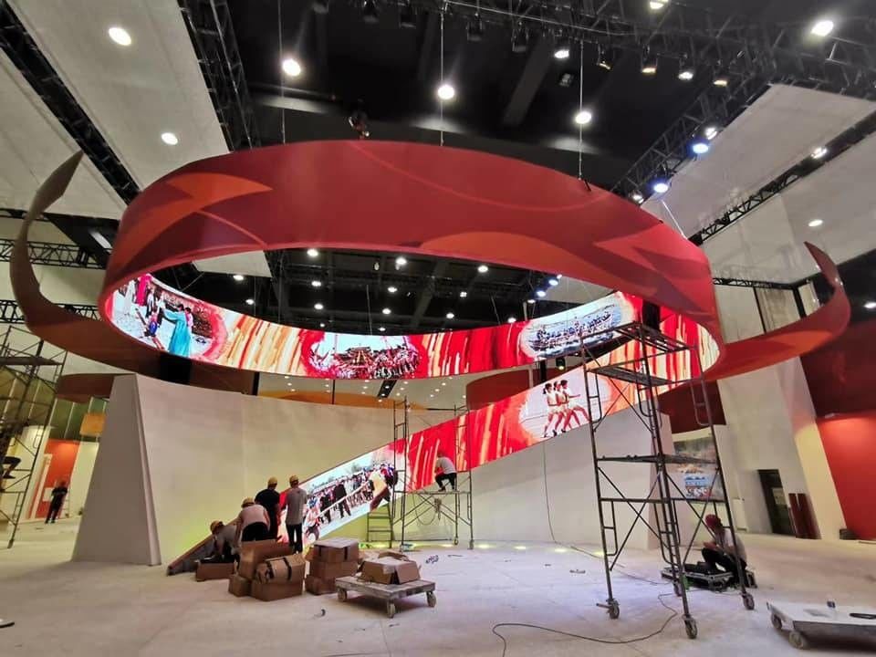 160x320mm Sahne LED Video Duvar Etkinlikler için Çok fonksiyonel Esnek