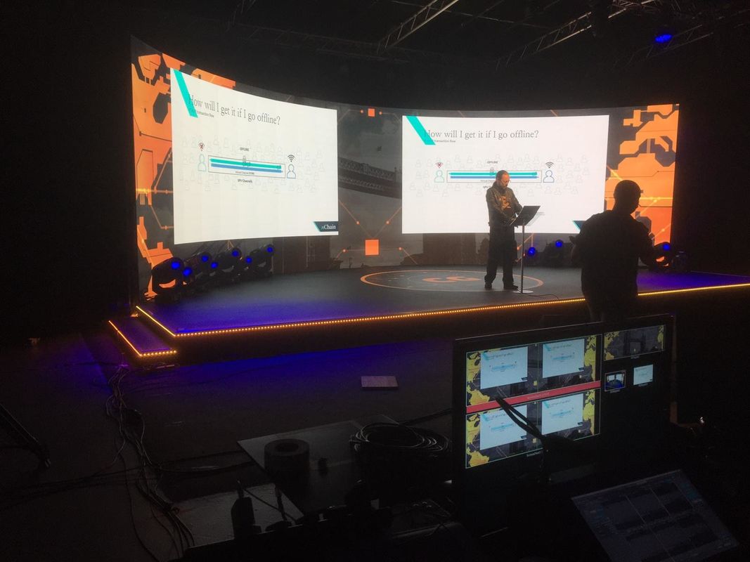 RGB HD Sahne Olayı LED Ekran Konser için Esnek Çok Renkli