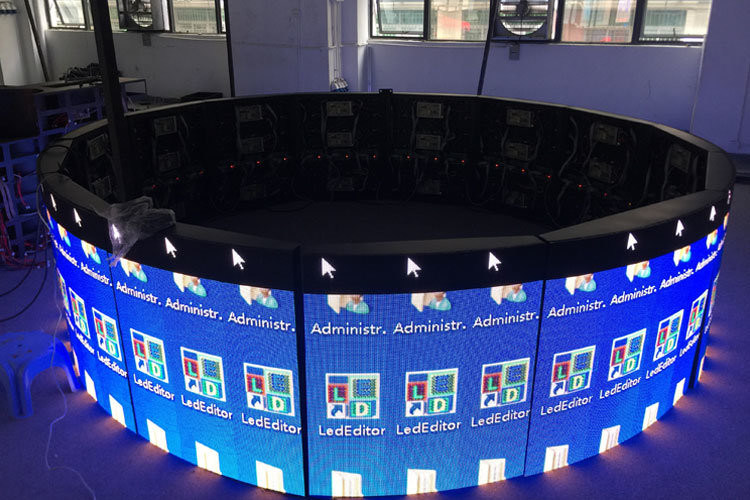 Stabil SDK LED Ekran Sahneye, Çok fonksiyonel Video Duvar Konseri