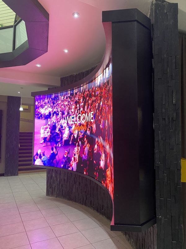 ROHS istikrarlı LED duvar sahne arka planı, düğün için pratik LED ekran