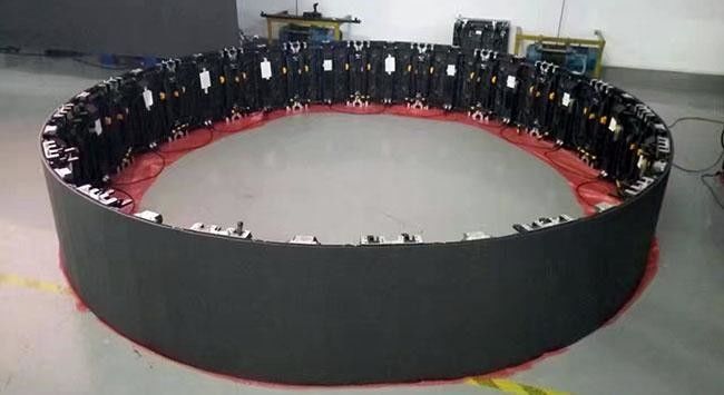 SMD Kapalı Konsert LED Ekranları P4.81 Büyük Tam Renkli Esnek
