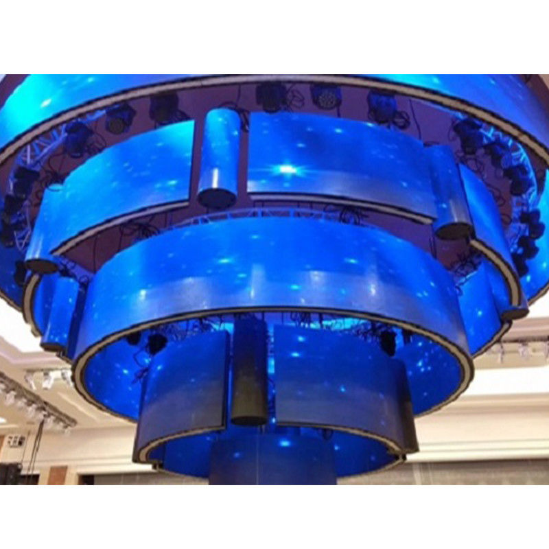 SMD Kapalı Konsert LED Ekranları P4.81 Büyük Tam Renkli Esnek