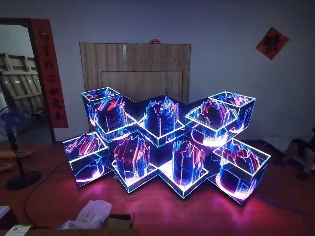 Hafif Flex LED Ekran Duvar Ekranı Çok Renkli 2mm Piksel Pitch